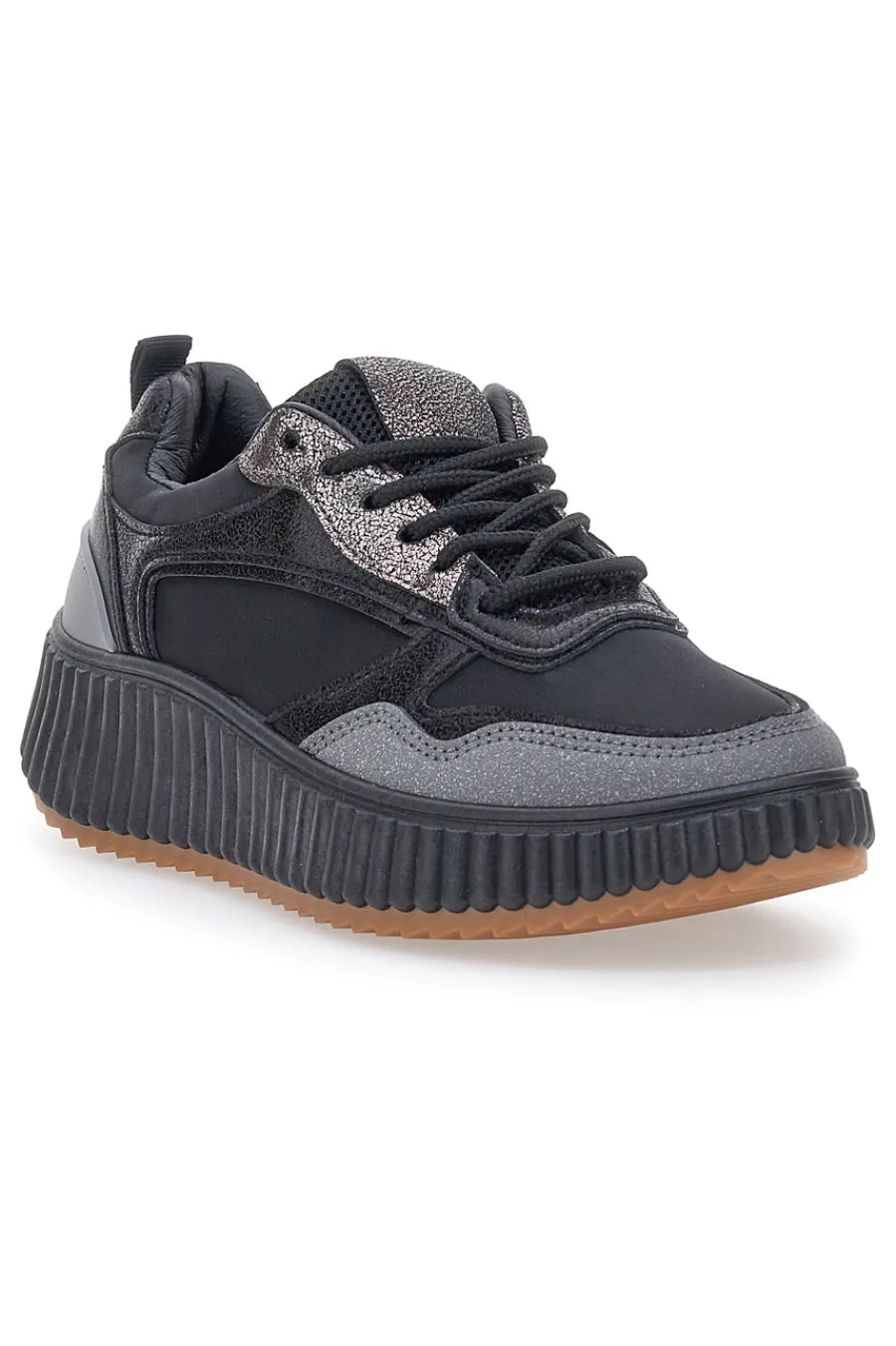 Sneakers Nere con Lacci 012-FIRST LADY Sale