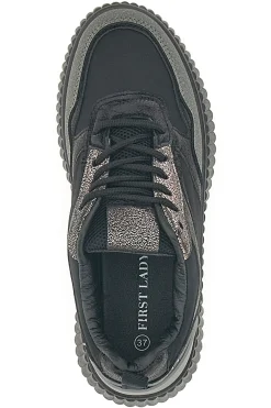 Sneakers Nere con Lacci 012-FIRST LADY Sale