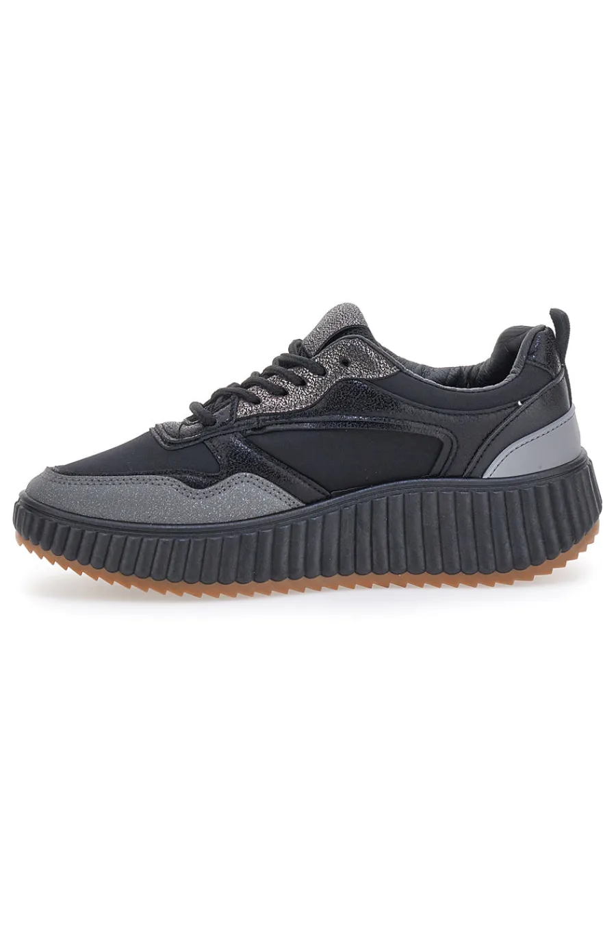 Sneakers Nere con Lacci 012-FIRST LADY Sale