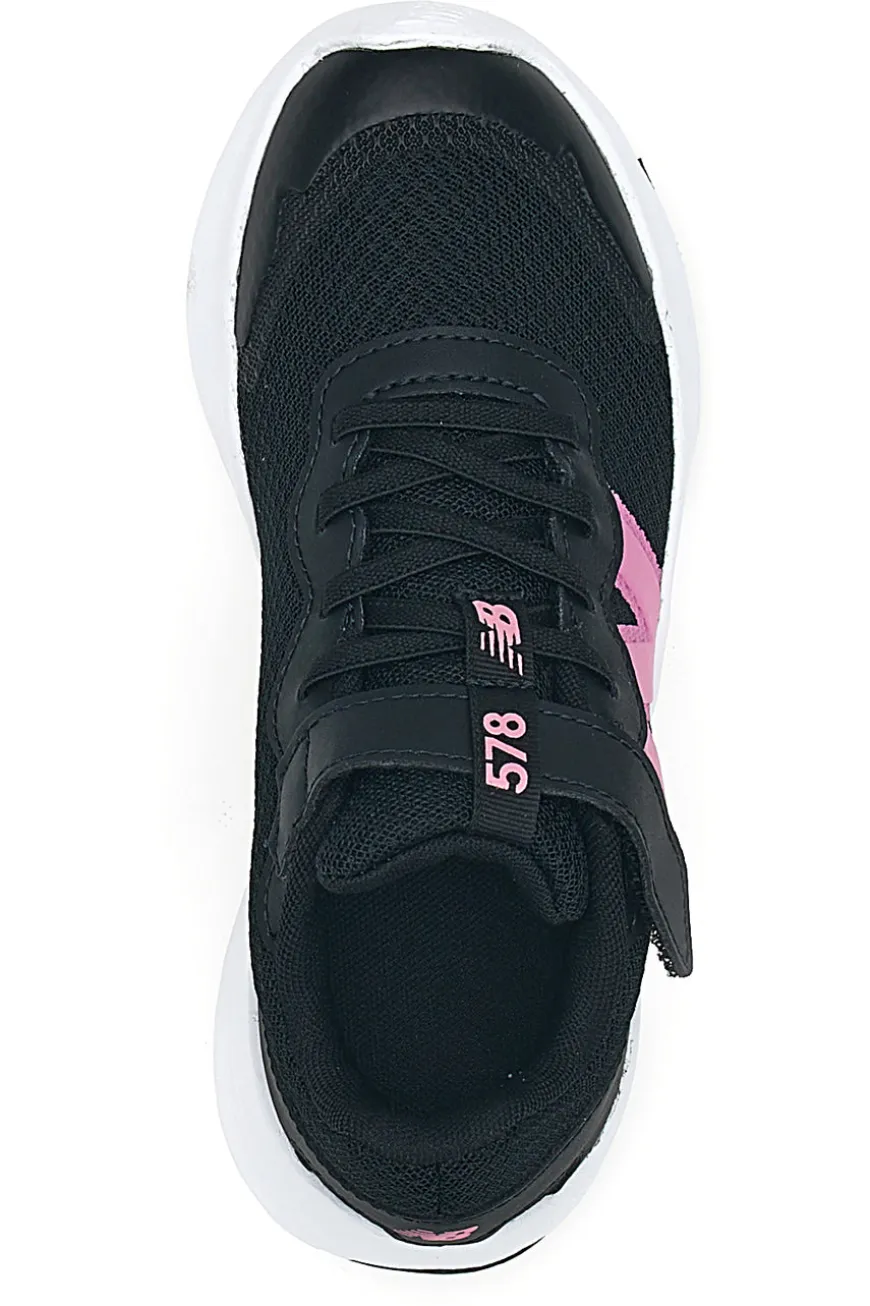 Sneakers Nere con Logo Fuxia NEW BALANCE 578