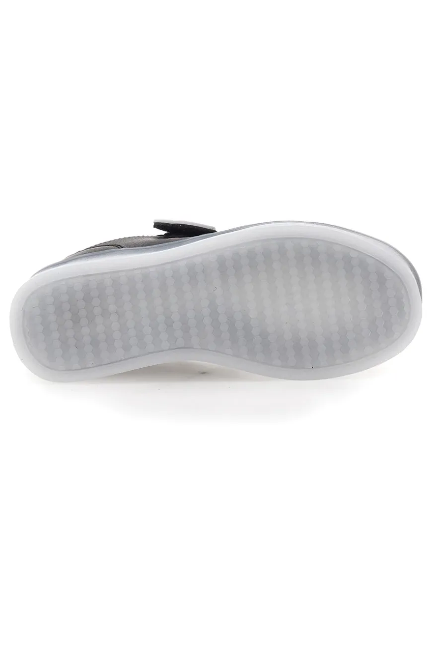 Sneakers nere con luci e dettagli rosa Champion GLW G PS