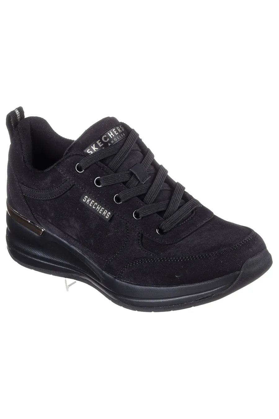 Sneakers Nere con PlatForm Bianco BILLION 2 PRISSY N PLUSH-SKECHERS New