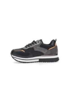 Sneakers Nere Con Platform 23011-MISS PAPPALEA Discount