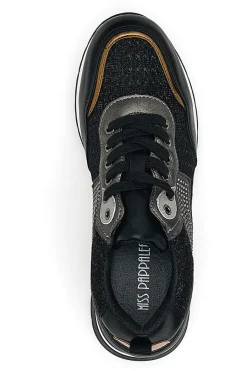 Sneakers Nere Con Platform 23011-MISS PAPPALEA Discount