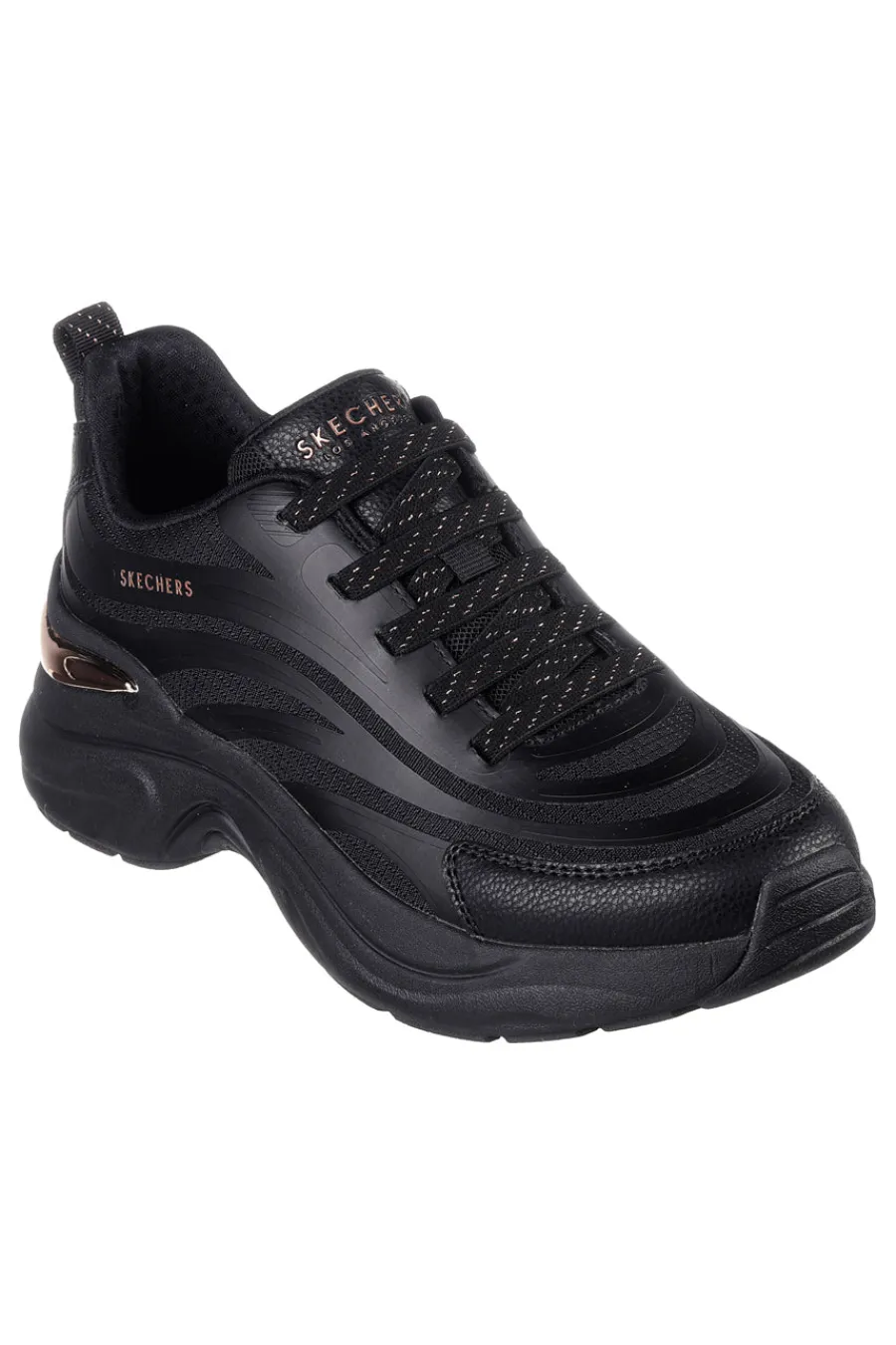 Sneakers Nere con Platform Hazel Step N Flow-SKECHERS Discount