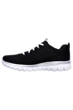 Sneakers nere con suola bianca in mesh e Memory Foam Graceful Get Connected-SKECHERS Outlet