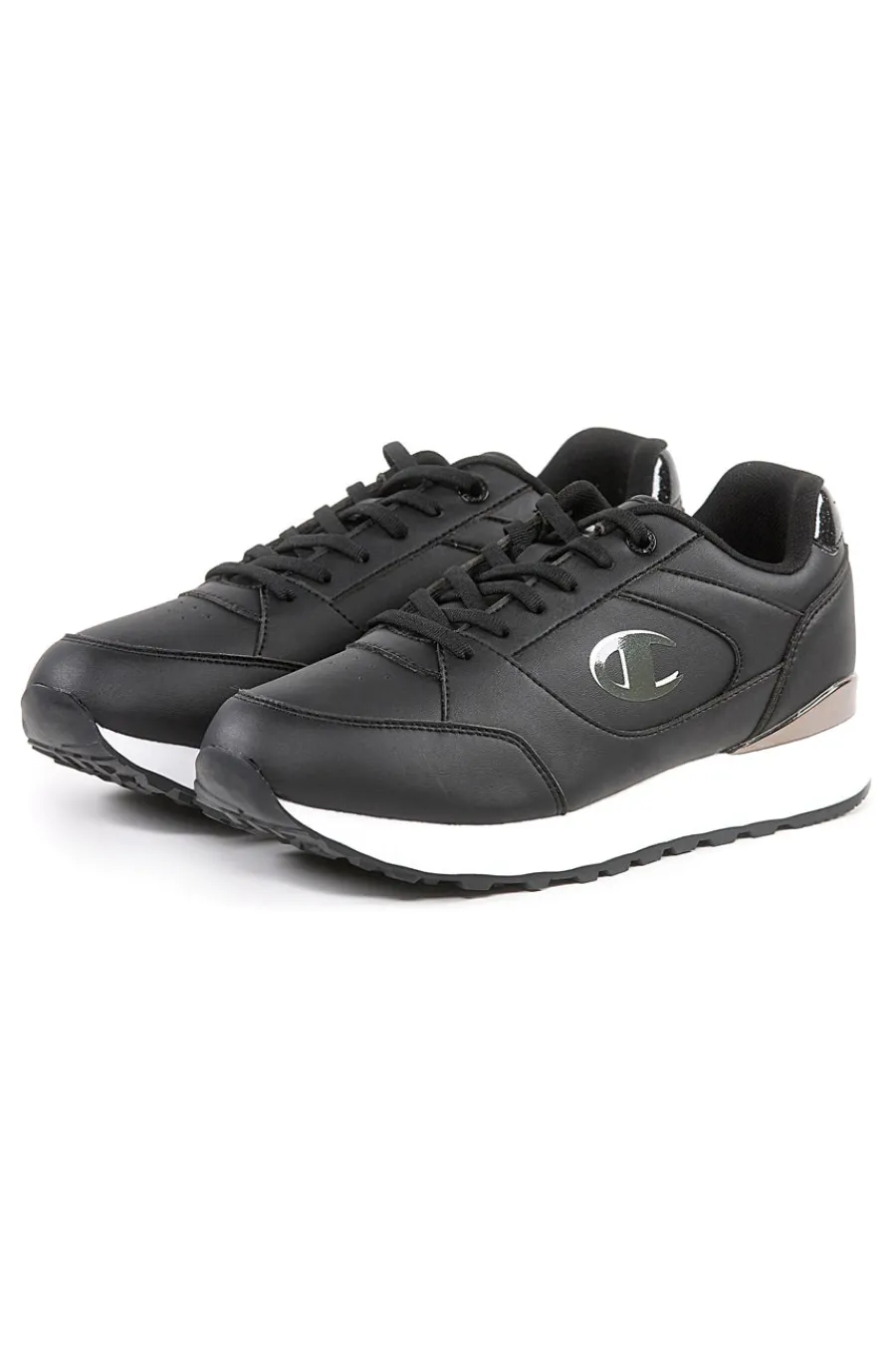 Sneakers Nere con Suola Bianca RR CHAMPII PLAR ELEMENT LOW-CHAMPION