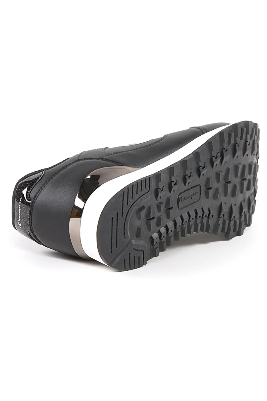 Sneakers Nere con Suola Bianca RR CHAMPII PLAR ELEMENT LOW-CHAMPION
