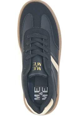 Sneakers nere con suola caramello e dettagli oro Me & Me GB2026-ME u0026 ME Clearance