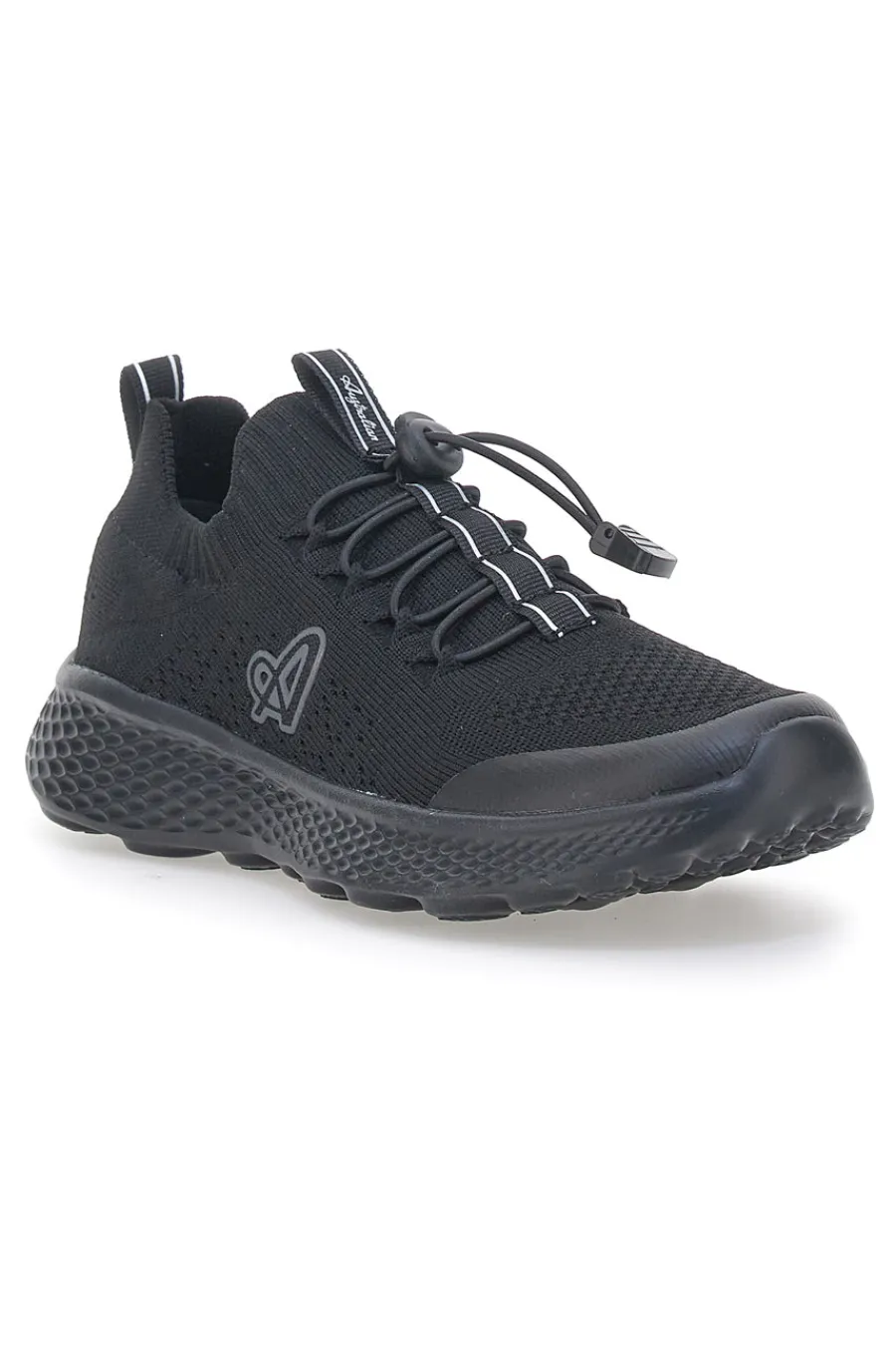 Sneakers Nere con Tomaia in Mesh e Chiusura Elastica AU25W107-AUSTRALIAN Hot