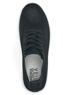 Sneakers Nere Con Zeppa 434-PRIMA RIGA Clearance