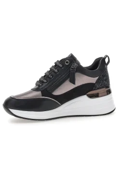 Sneakers nere con zip e dettagli glitter L97619516-LAURA BIAGIOTTI Clearance