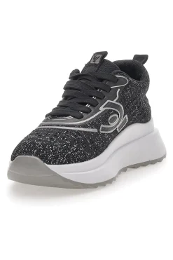 Sneakers Nere da Donna 7552-FREDDY Discount
