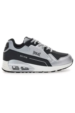 Sneakers nere e argento con fondo effetto air EV-810-EVERLAST Best