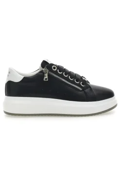 Sneakers Nere e Bianche con Cerniera 51011-MARIELLA BURANI Hot