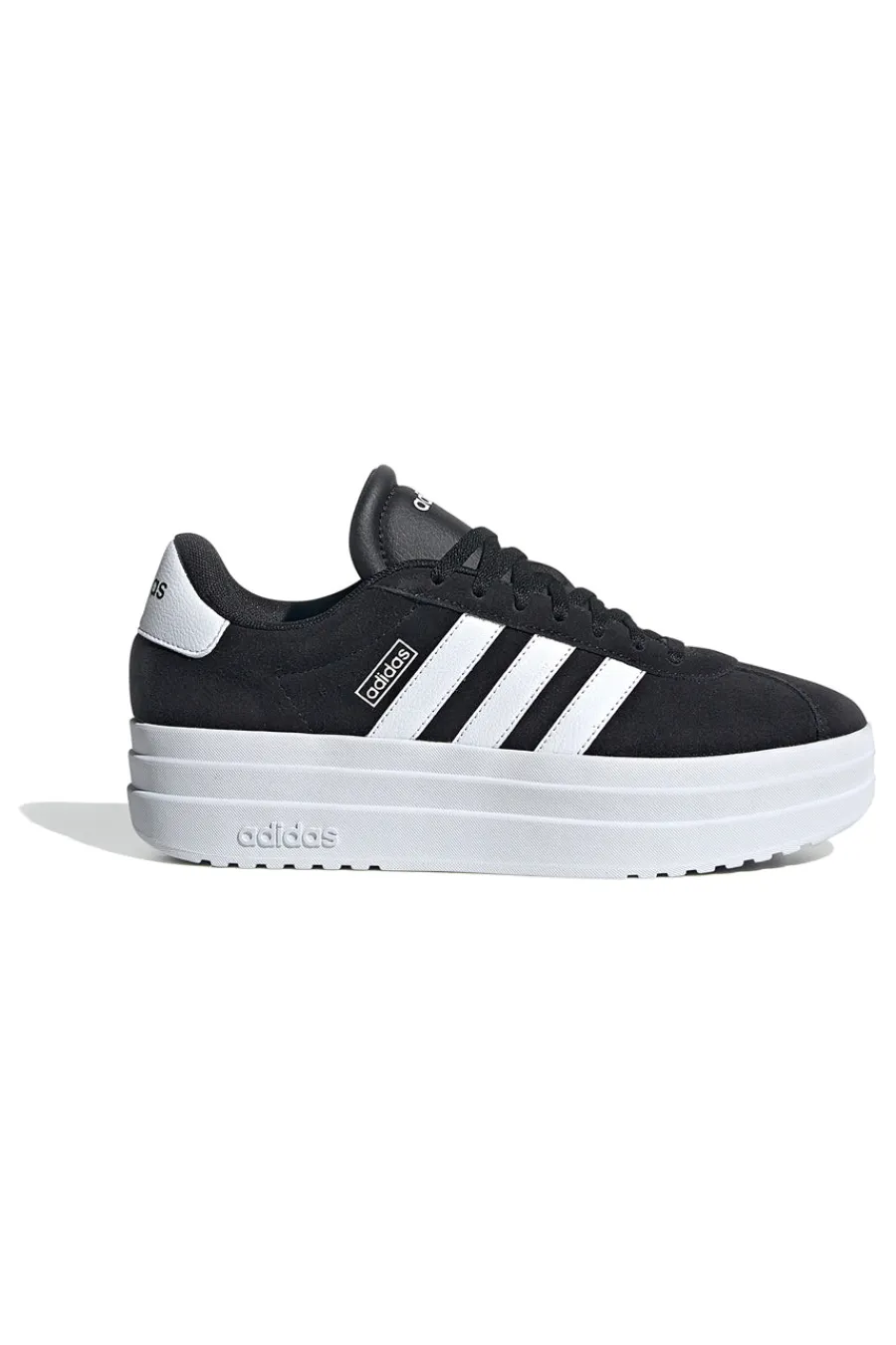 Sneakers Nere e Bianche Con Flatform VL Court Bold-ADIDAS Best