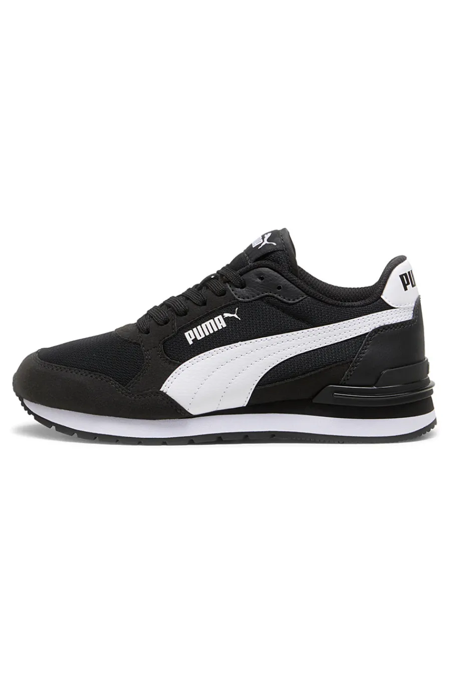 Sneakers nere e bianche in mesh ST Runner v4 Mesh Jr-PUMA Sale