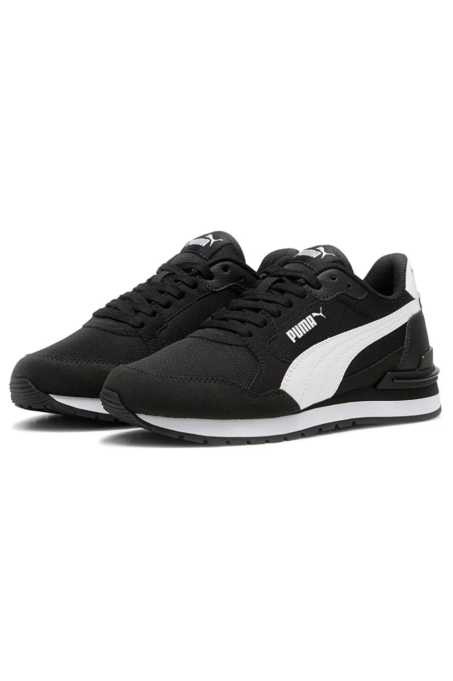 Sneakers nere e bianche in mesh ST Runner v4 Mesh Jr-PUMA Sale