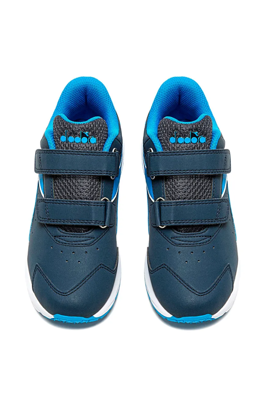 Sneakers Nere e Blu Con Strappi In Velcro DIADORA FALCON 4 SL JR V