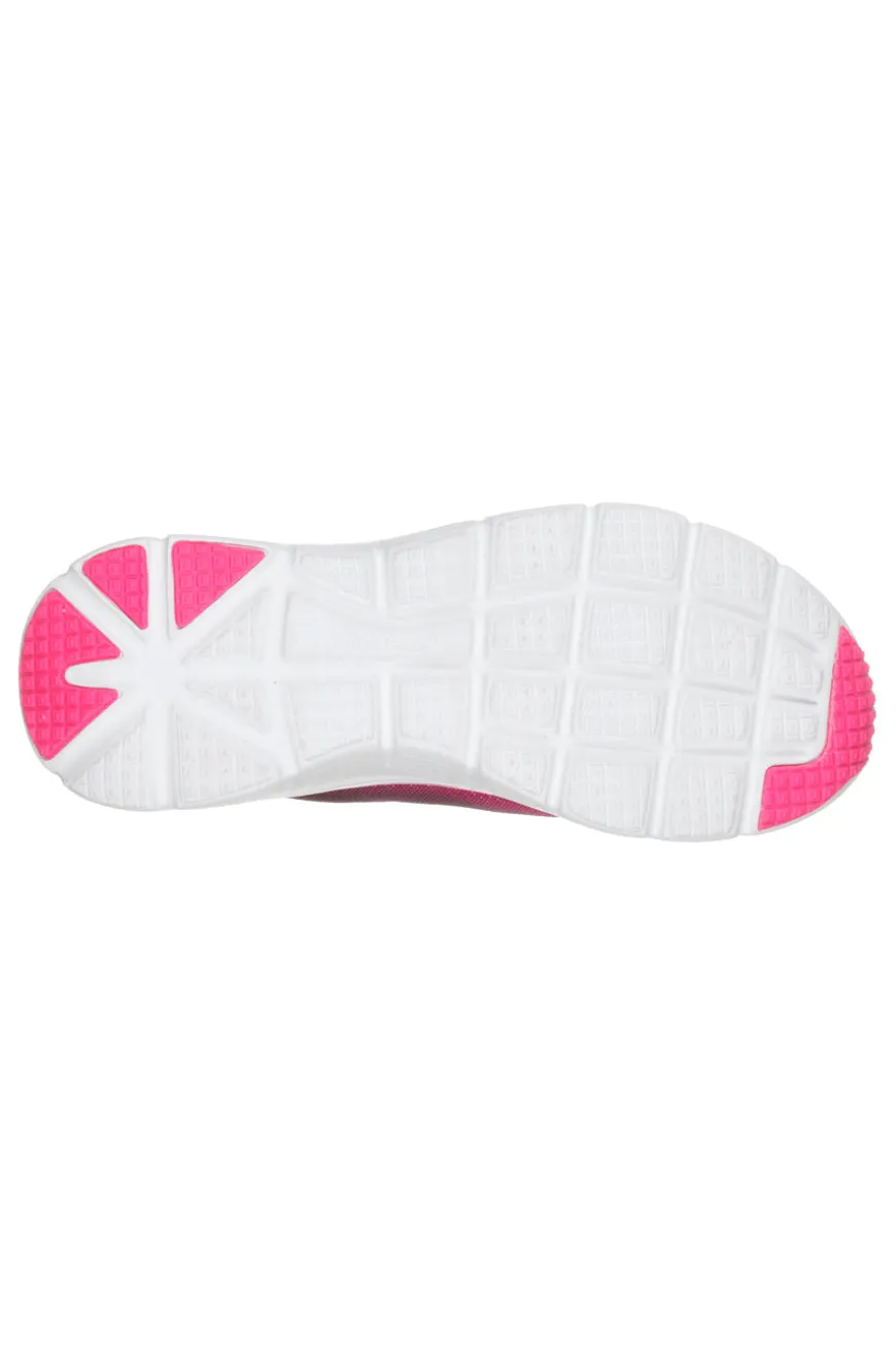 Sneakers Nere e Fuxia Skechers Fashion Fit - Build Up