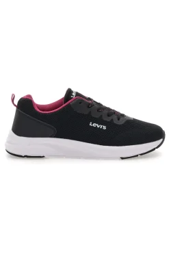 Sneakers Nere e Rosse con Tomaia in Mesh 3440-LEVI'S Online