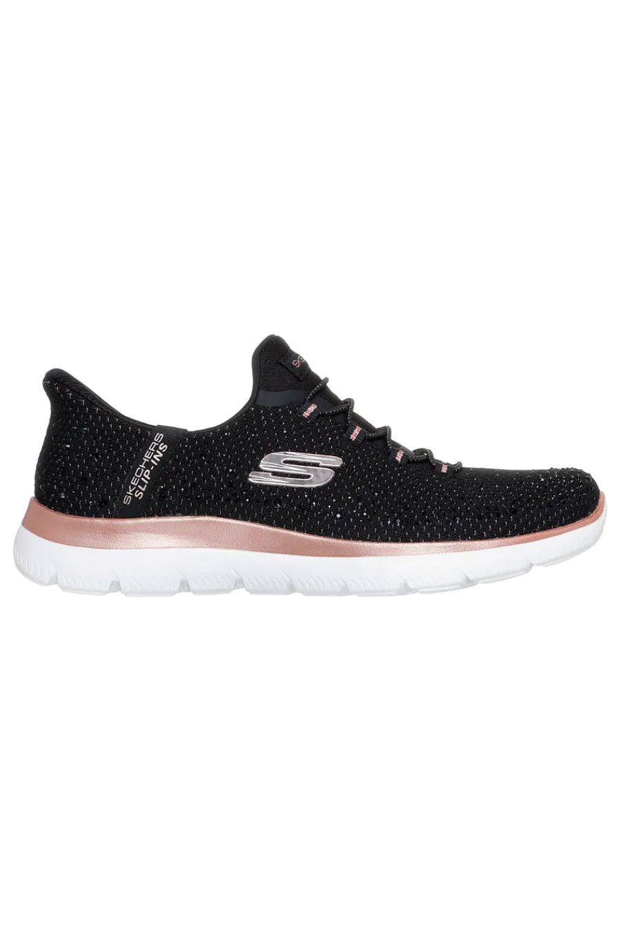 Sneakers nere glitterate con Memory Foam Summits Brilliant Shine-SKECHERS Clearance