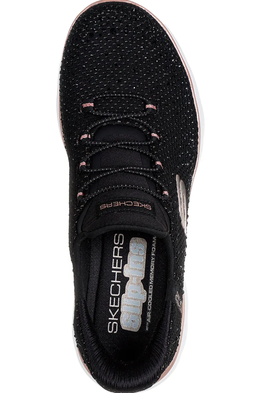 Sneakers nere glitterate con Memory Foam Summits Brilliant Shine-SKECHERS Clearance