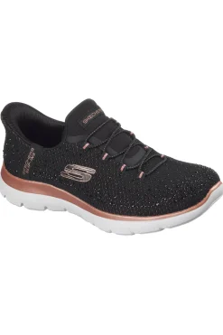 Sneakers nere glitterate con Memory Foam Summits Brilliant Shine-SKECHERS Clearance