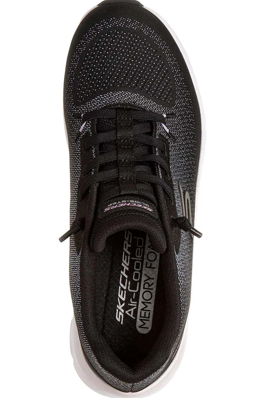 Sneakers nere in mesh con Glide-Step e Air-Cooled Memory Foam Glide-Step Pro Soft Mirage-SKECHERS Discount