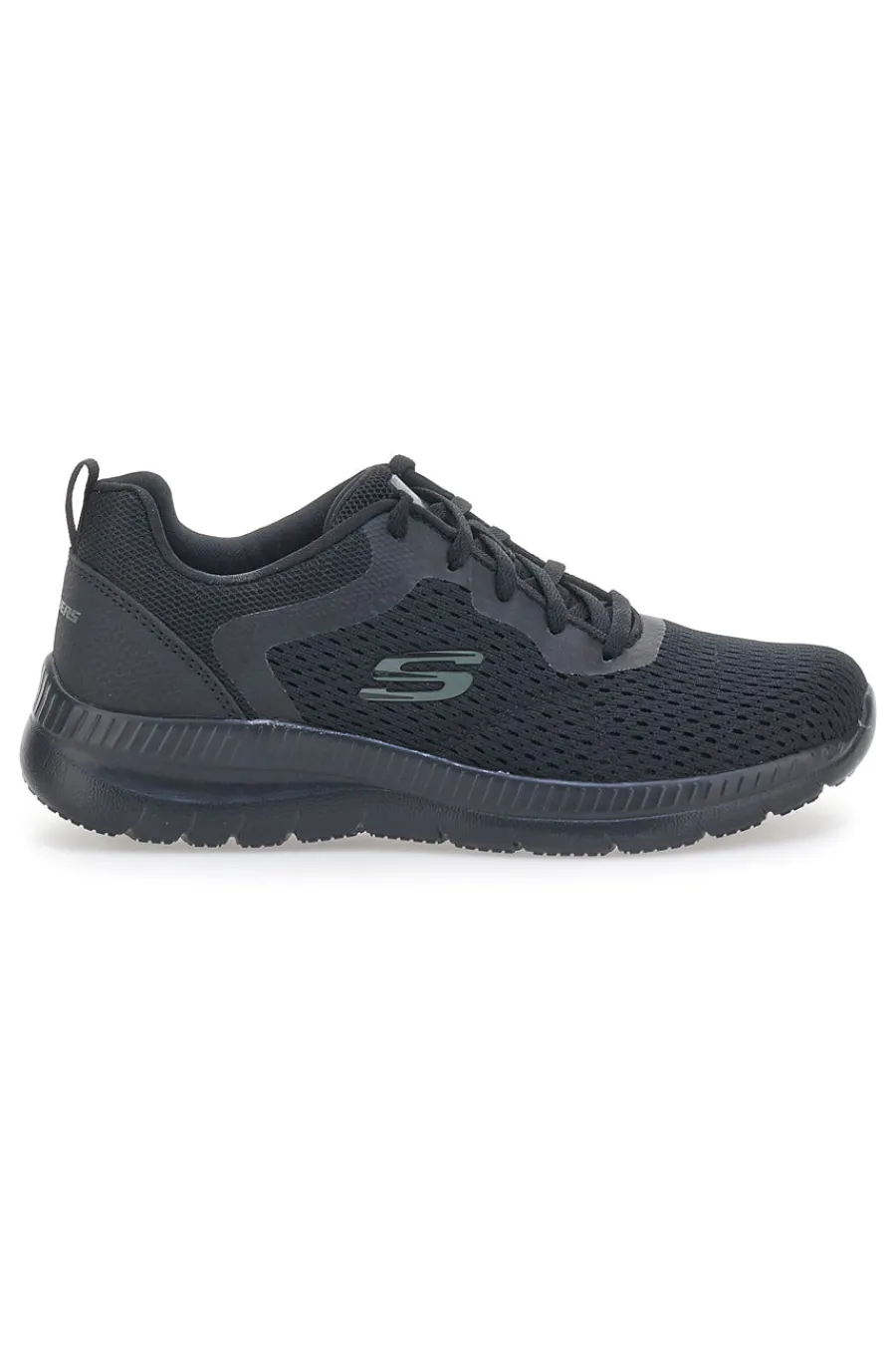 Sneakers nere in mesh con Memory Foam Bountiful Quick Path-SKECHERS