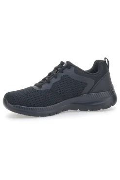 Sneakers nere in mesh con Memory Foam Bountiful Quick Path-SKECHERS