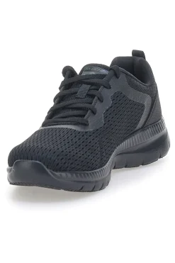 Sneakers nere in mesh con Memory Foam Bountiful Quick Path-SKECHERS