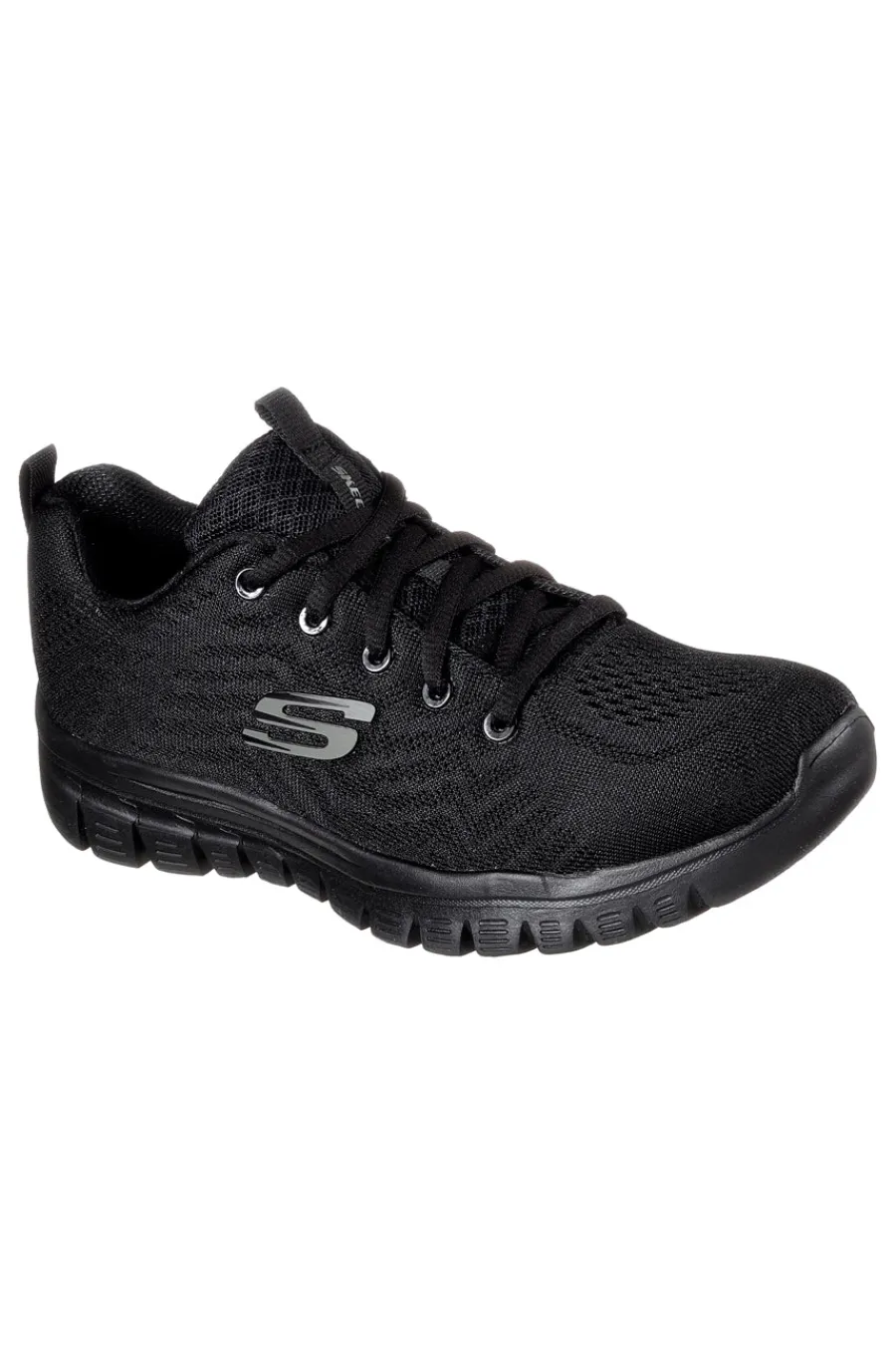 Sneakers nere in mesh con Memory Foam Graceful Get Connected-SKECHERS Hot