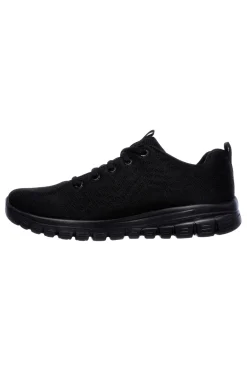 Sneakers nere in mesh con Memory Foam Graceful Get Connected-SKECHERS Hot