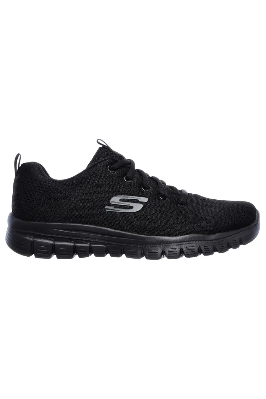 Sneakers nere in mesh con Memory Foam Graceful Get Connected-SKECHERS Hot