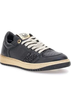 Sneakers nere in pelle con dettagli glitter Made in Italy Kelly-PITTARELLO CAPSULE Best