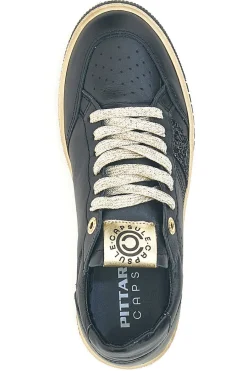 Sneakers nere in pelle con dettagli glitter Made in Italy Kelly-PITTARELLO CAPSULE Best