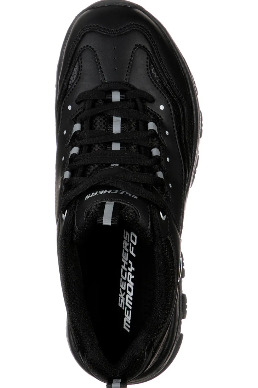 Sneakers nere in pelle con Memory Foam Iconic Unabashed-SKECHERS Sale
