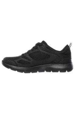 Sneakers nere in pelle e mesh con Memory Foam Summits Suited-SKECHERS Online