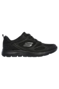 Sneakers nere in pelle e mesh con Memory Foam Summits Suited-SKECHERS Online
