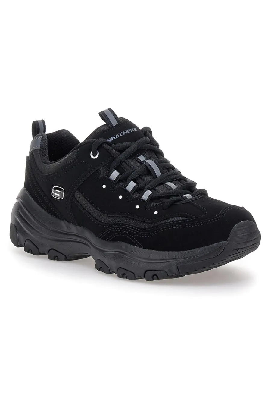 Sneakers nere in pelle e mesh con Memory Foam I-Conik-SKECHERS Online