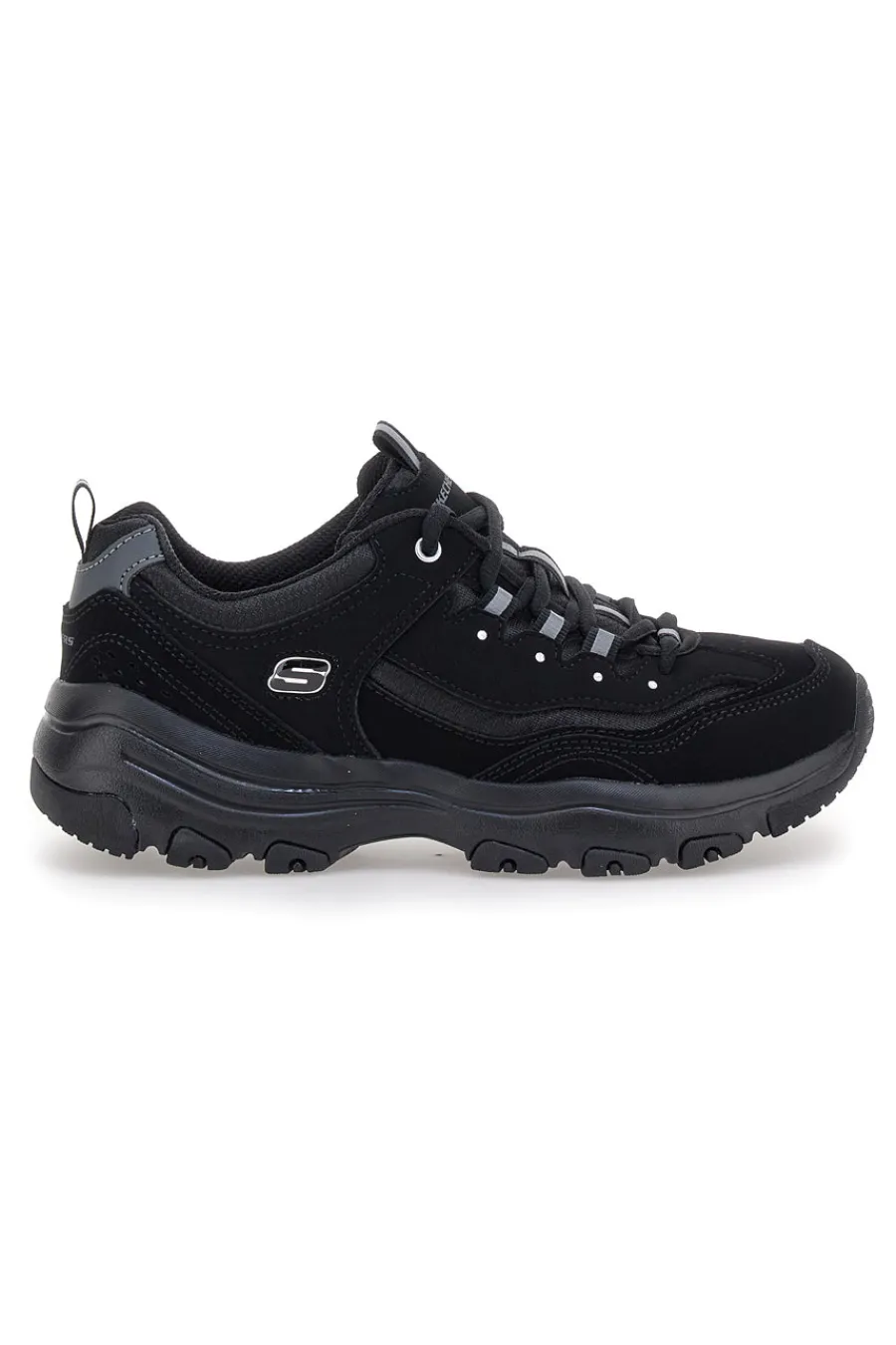 Sneakers nere in pelle e mesh con Memory Foam I-Conik-SKECHERS Online