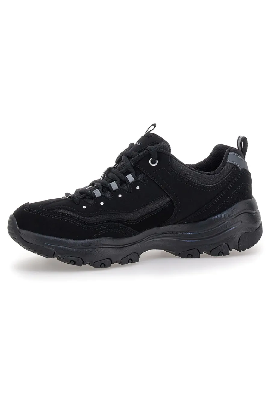 Sneakers nere in pelle e mesh con Memory Foam I-Conik-SKECHERS Online
