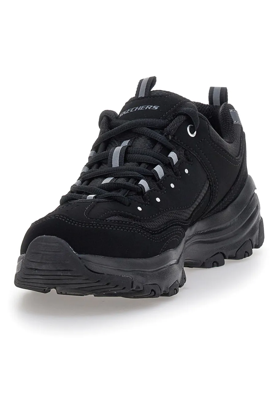 Sneakers nere in pelle e mesh con Memory Foam I-Conik-SKECHERS Online