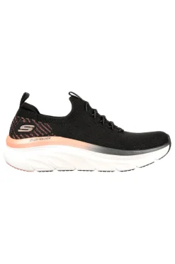 Sneakers nere slip-on con mesh glitter e soletta memory foam D'LUX Walker Let It Glow-SKECHERS Outlet