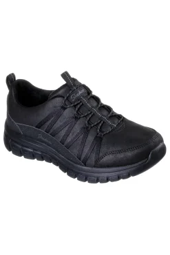 Sneakers nere vegan lavabili con memory foam Graceful Cozy Hug-SKECHERS Clearance