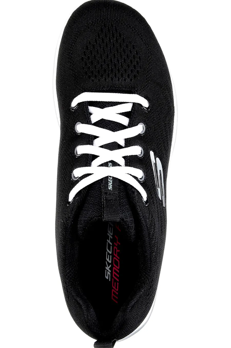 Sneakers bianco Memory Foam Graceful Get Connected-SKECHERS Sale