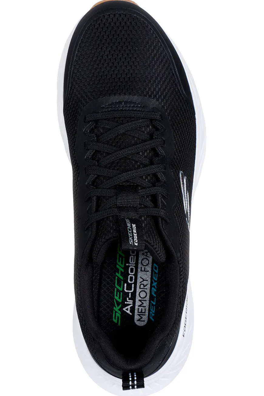 Sneakers nero Memory Foam slip-on Skechers Edgeride Rekze