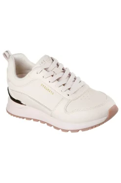 Sneakers con dettagli gold e suola alta Runway Classy Gal Womens-SKECHERS Hot