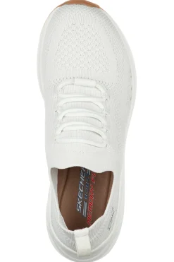 Sneakers off white in mesh slip on con memory foam Bobs Sparrow 2.0 Allegiance Crew-SKECHERS Best